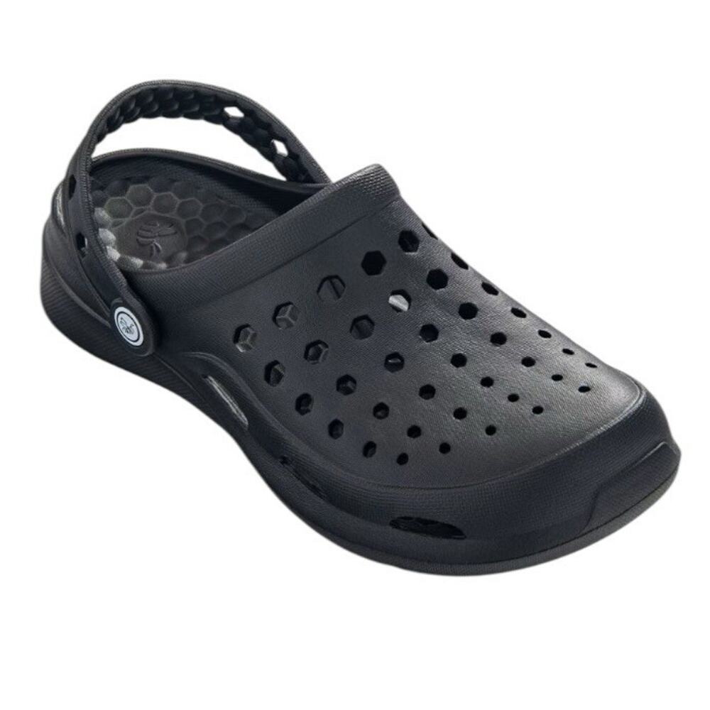 Joy bees Kids Active Clog Sandals Water Shoes Black Slip On Washable SZ/ Jr 3-4